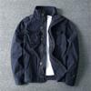 Autumn and Winter Men's Jacket Sportswear Thick Coat Khaki Men's Coat Outdoor Work Tooling Coat Gray Camo M view 4