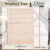 OLYCRAFT 12 Sheets Wooden Karate Breaking Boards 3.5mm Thick Taekwondo Breaking Boards Punching Wood Boards Wooden Kick Board Training Accessory for Karate Practice Performing 11.7x7.9 inch view 2