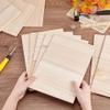 OLYCRAFT 10 Sheets Taekwondo Breaking Boards 4~5mm Wooden Karate Breaking Boards Punching Wood Boards Wooden Kick Board Training Accessory for Karate Practice Performing 11.7x7.9 Inch view 3
