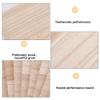 OLYCRAFT 10 Sheets Taekwondo Breaking Boards 4~5mm Wooden Karate Breaking Boards Punching Wood Boards Wooden Kick Board Training Accessory for Karate Practice Performing 11.7x7.9 Inch view 4