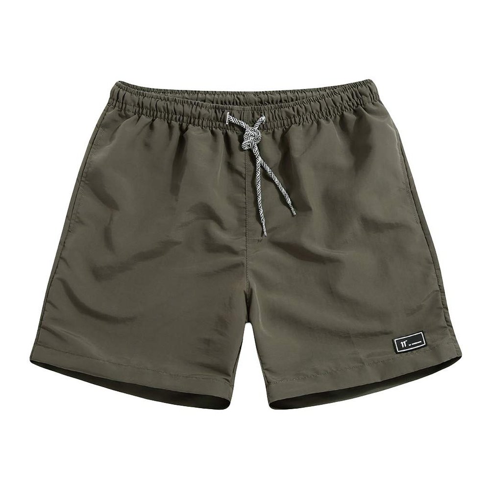 Mens Gym Workout Shorts Quick Dry Athletic Shorts Big and Tall Lightweight Basketball Training Running Shorts with Pockets Army Green