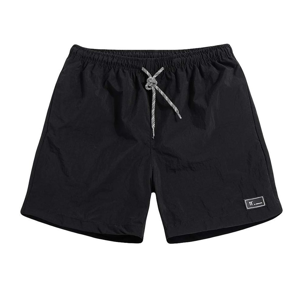Mens Gym Workout Shorts Quick Dry Athletic Shorts Big and Tall Lightweight Basketball Training Running Shorts with Pockets Black