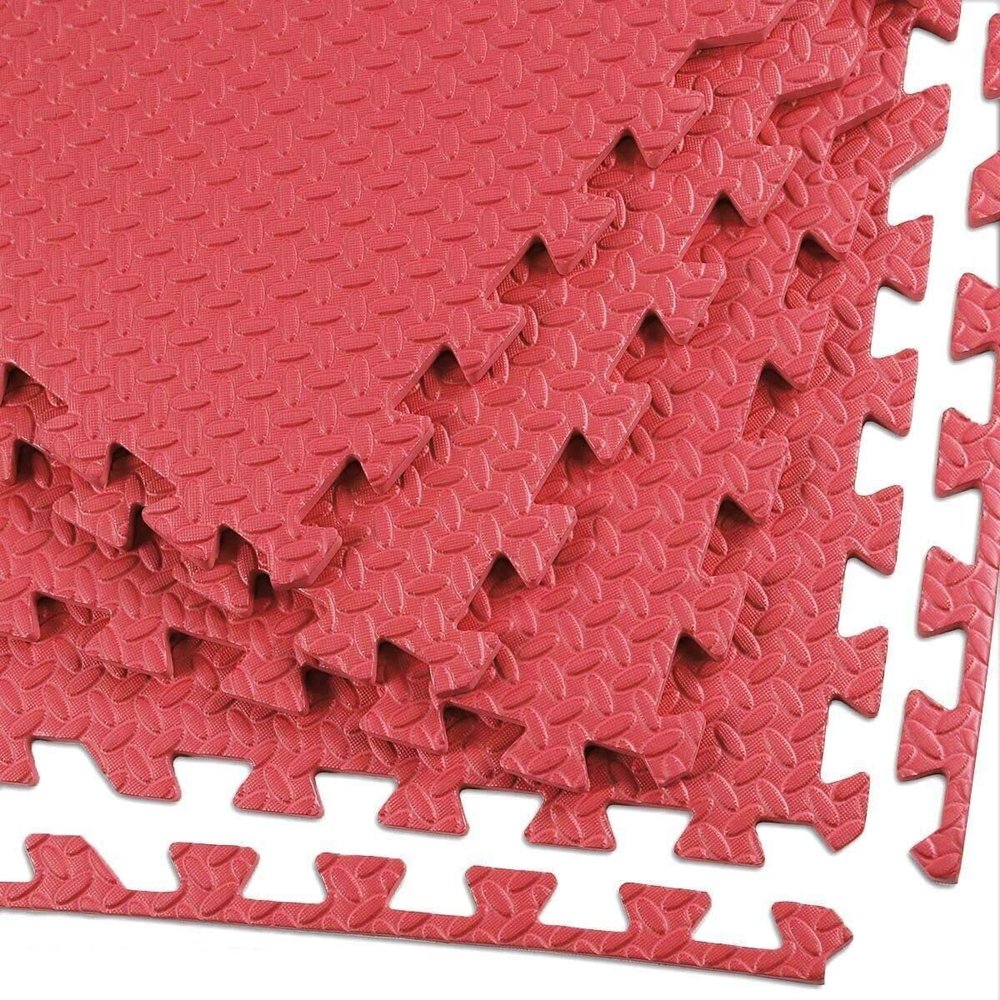 sainio Exercise mat, EVA Foam Interlocking Tiles, Flooring...