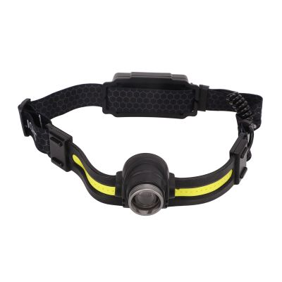 Head Lamp Rechargeable Led, LED Headlamp XPG Sensing COB Zoom Headlight for Outdoor Camping Fishing