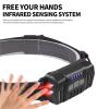 Head Lamp Rechargeable Led, LED Headlamp XPG Sensing COB Zoom Headlight for Outdoor Camping Fishing view 4