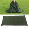 Fleece Sleeping Bag Liner, Wearable Sleeping Bag for Outdoor Travel Camping Hiking Climbing() view 1