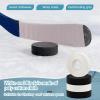 Meooeck 10 Rolls Multipurpose Hockey Tape Adhesive Shin Pad Sock Stick Tape for Ice Skate Sports Hockey Gifts Gear Equipment(22 Yard,Clear, White, Black) view 3