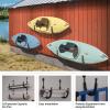 RAD Sportz 4-Pack of Kayak Storage Hook Sets - Kayak Wall Mount Hangers with 100lb Capacity Per Pair for Paddleboards, Surfboards, or Snowboards view 4