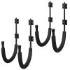 RAD Sportz 2-Pack of Kayak Storage Hook Sets - Kayak Wall Mount Hangers with 100lb Capacity Per Pair for Paddleboards, Surfboards, or Snowboards view 1