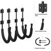 RAD Sportz 2-Pack of Kayak Storage Hook Sets - Kayak Wall Mount Hangers with 100lb Capacity Per Pair for Paddleboards, Surfboards, or Snowboards view 3