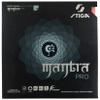 Stiga Mantra Pro Table Tennis Rubber | Professional Table Tennis Sheet for Maximum Full Stroke Control & Speed - Made in Japan - M - Black view 1