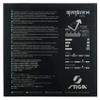 Stiga Mantra Pro Table Tennis Rubber | Professional Table Tennis Sheet for Maximum Full Stroke Control & Speed - Made in Japan - M - Black view 2