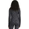 Terramar Women's Cloud Nine 4-Way Stretch Brushed Long Sleeve Scoop Neck Hoodie, Geo Snowflake, X-Large view 3