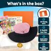 GearTOP Kids Sun Hat, Wide Brim Hat for Boys and Girls, UPF 50+, Ponytail Hole, Light Pink, Adjustable, Age 5-13, Outdoor Activities view 4