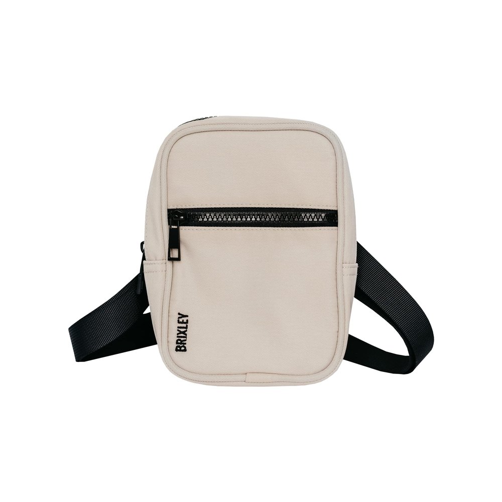 Brixley Crossbody Sling Bag  Travel Purse for Women, 9 Pocket Sling Pack, 5 Multi- Position Wear Fanny Pack for Everyday & Trips