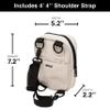 Brixley Crossbody Sling Bag  Travel Purse for Women, 9 Pocket Sling Pack, 5 Multi- Position Wear Fanny Pack for Everyday & Trips view 4