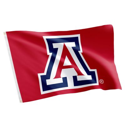 Desert Cactus University of Arizona Flag Wildcats UA Banners 100% Polyester Indoor Outdoor 3x5 feet Flags (Design J)