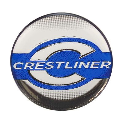 Crestliner Boat Steering Wheel Decal 2088140 | Sticker Blue