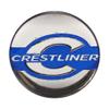 Crestliner Boat Steering Wheel Decal 2088140 | Sticker Blue view 1
