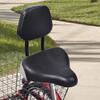 AlveyTech 10" x 11" Backrest Comfort Bike Saddle - for Exercise Bike, Electric Bicycle, Stationary Bicycle, Beach Cruiser, Mountain Bike and Adult Tricycle, Fits Any 7/8" Seat Post view 3