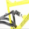 Gravity FSX 26 inch Wheel Aluminum Disc Brake Full Dual Suspension Bike Frame with Rear Shock (Black, 15 inch = XSmall/Sml fits* up to 5'6") view 4