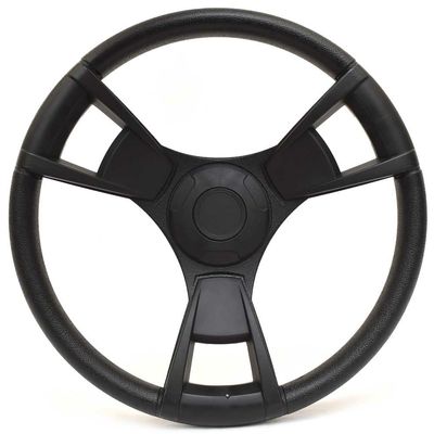 Gussi Marine Boat Steering Wheel 001994 | 13 1/2 Inch Black