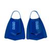 Arena Unisex Adult Powerfin Pro II Swim Training Fins Men and Women Silicone Short Blade Flippers Left/Right Customized, Blue, Size 6-7 view 1