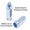 Steelworx 9mm Stainless Steel Snap Caps / Dry Fire Training Rounds (5x BLUE) view 2