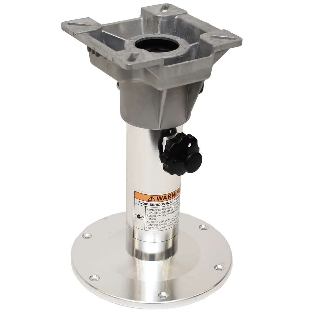 Marine Boat Adjustable Seat Pedestal 75306 | w/ Swivel 13 - 18 Inch