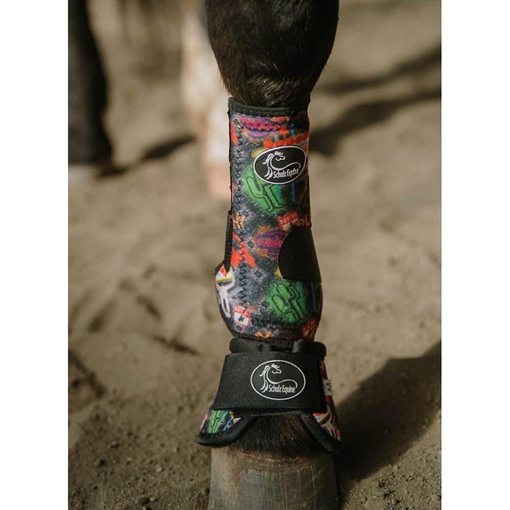 Coolhorse Schulz Equine 2 Pack Vegas Rodeo Splint Boots (Medium)