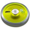 Gill Athletics 1.6 Kg Throwing Discus - Low Spin Metal Discus with 60% Rim Weight - Ideal Track and Field Training Equipment - Spin Disc for Practice and Competition