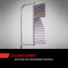 Gill Athletics PowerMax Vertical Jump Tester - Jumping Trainers for All Athletes - Easy to Install Vertical Jump Measurement Tool - Colored Vane Pattern for Easy Measurement view 3
