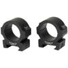 Vapor Horizontal 1 inch, Low Matte Black, Scope Optic Rings view 3