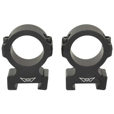 Vapor Horizontal 30mm, High Matte Black, Scope Optic Rings