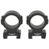Vapor Horizontal 30mm, High Matte Black, Scope Optic Rings view 1