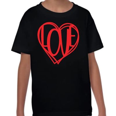 Love Valentine's Day T-Shirt Tshirt Kid Boy Girl (2t)