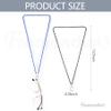 Framendino, 3 Pack Eyeglass Holder Necklace Ring Glasses Strap Chain Stainless Steel Loop Sunglasses for Women Men view 2