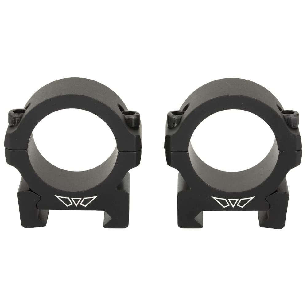 Vapor Horizontal 30mm, Low Matte Black, Scope Optic Rings