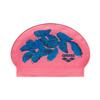 Arena Printed Soft Latex Swim Cap Unisex Bathing Cap for Men and Women Fits Long Hair Reduces Drag, 100% Latex, Tropical Leaves view 1