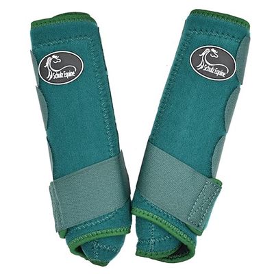 Schulz Equine 2 Pack Forest Splint Boots (Large)