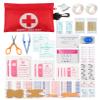 Galaxy 128 Pcs First Aid Kits for Survival Emergency Trauma Military Tactical Medical Hunting Camping Hiking Fishing IFAK EMT Bag (128 Pcs Mini First Aid Kits) view 1