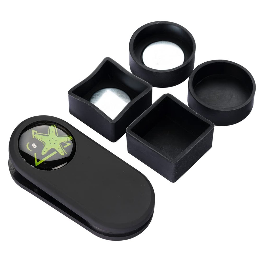 CRICAL Pool Cue Chalk Holder Magnetic Pool Chalk Holder Portable Billiard Chalk Holder Round and Square Billiard Accessories