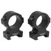 Vapor Horizontal 1 inch, High Matte Black, Scope Optic Rings view 2