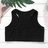 Jizyo Kids Girls Sleeveless Crop Tank Top with Jogger Cargo Pants Teens Hip Hop Jazz Dance Outfit Dancewear Streetwear White 6 Years view 4