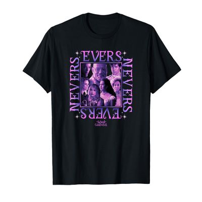 The School for Good and Evil Group Shot Nevers Evers Box Up T-Shirt, Men, Black