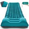 AKSOUL Camping Sleeping Pad with Pillow: Extra Thick 3.9 inch Ultralight Self Inflating Air Mat, Compact Lightweight Insulated Inflatable Sleep Mattress for Backpacking, Camp, Hiking, Tent view 1