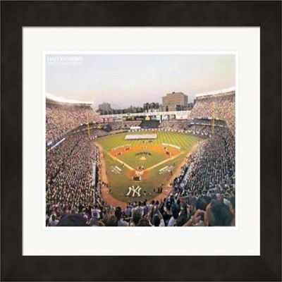 Autograph Warehouse 675464 Yankees Stadium 2008 All Star Game Art Print 8 x 10 in. Matted Framed 11 x 14 in. with The Framing Daily News Legends Series from Newspaper Insert Photo