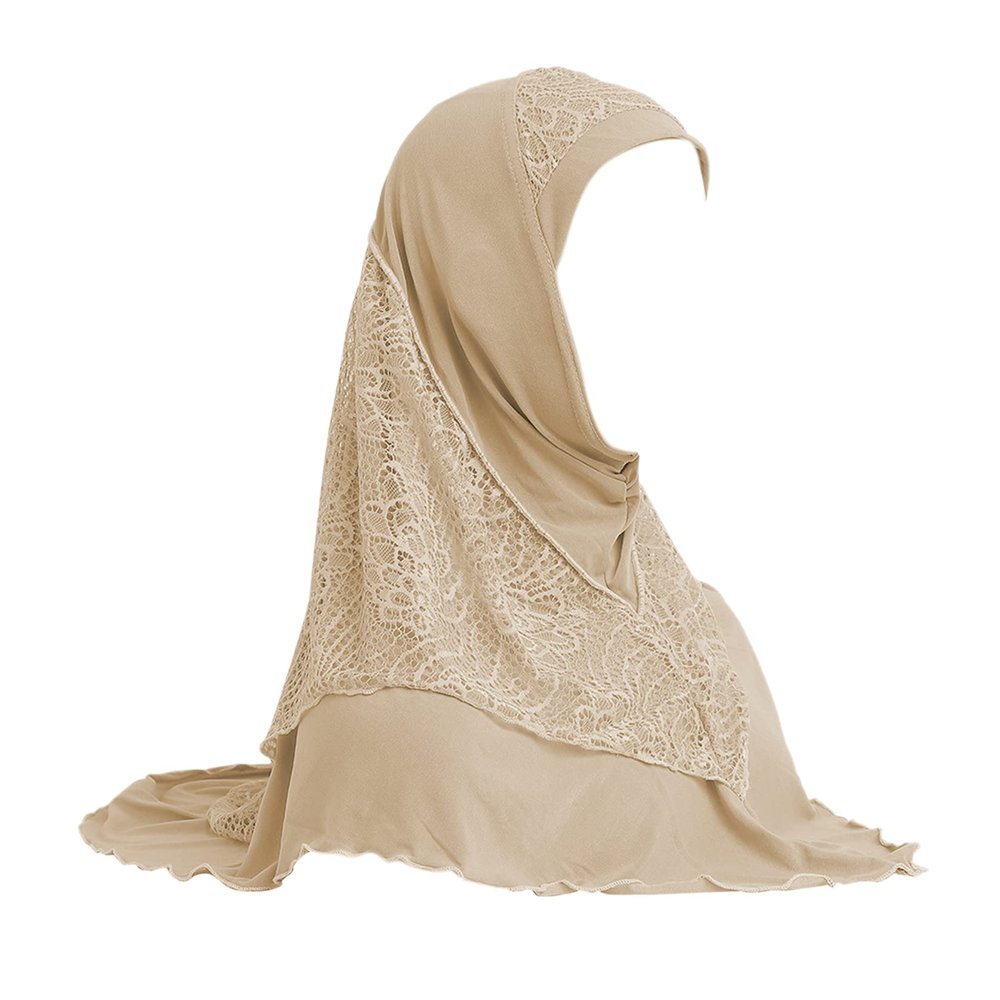 AIBEARTY Women Glitter Sequin Hijab Muslim Head Wrap Scarf Long Turban Headband Hair Cap Shawl