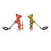 DYPASA Vertical Fishing Rod Holder Fishing Rod Stand Metal Handle Support Holder with Long Steel Earth Pike Sea Lake Stream Fishing Accessories Stainless Steel Wall Mounted Fishing Rod Rack view 3