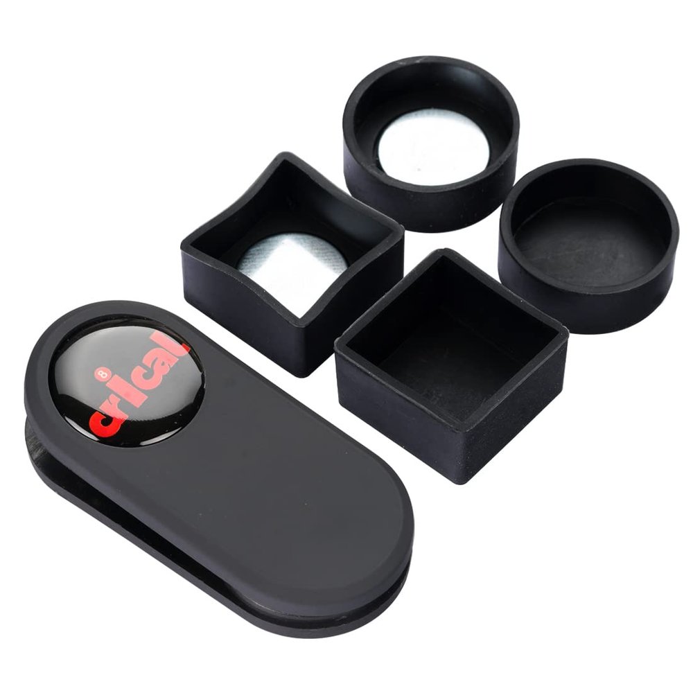CRICAL Pool Cue Chalk Holder Magnetic Pool Chalk Holder Portable Billiard Chalk Holder Round and Square Billiard Accessories